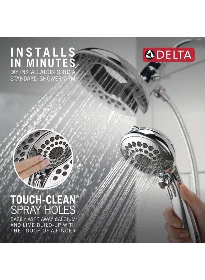 Delta 58569-PR25-PK Universal Shower Components Combo, Lumicoat Chrome - Image 5