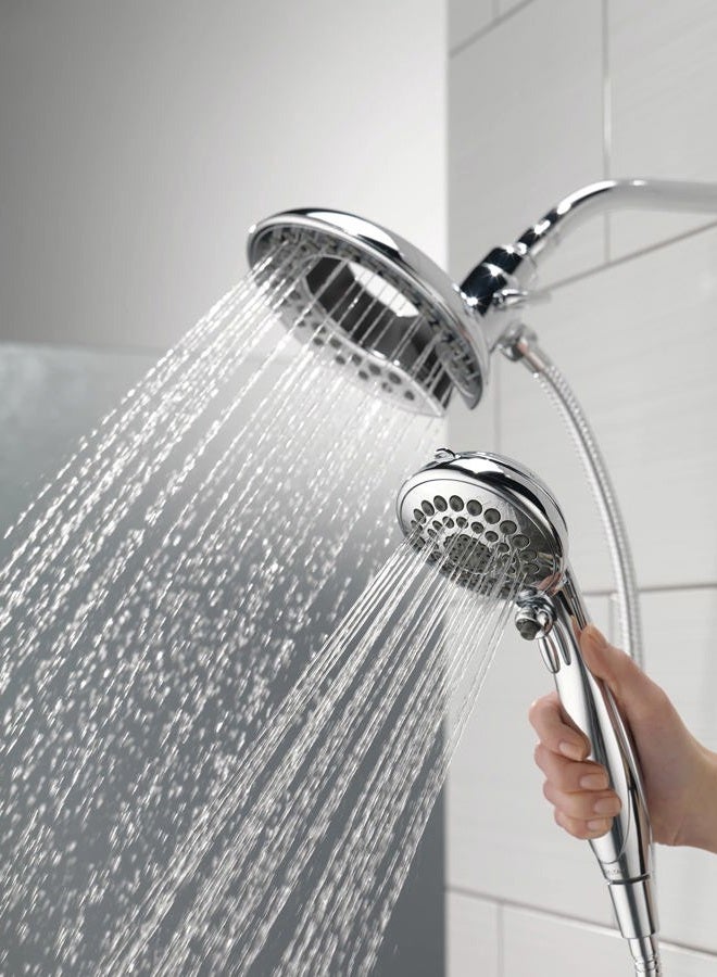 Delta 58569-PR25-PK Universal Shower Components Combo, Lumicoat Chrome - Image 2