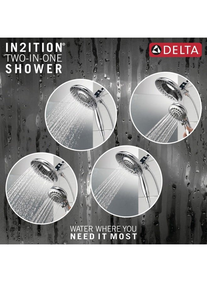 Delta 58569-PR25-PK Universal Shower Components Combo, Lumicoat Chrome - Image 4
