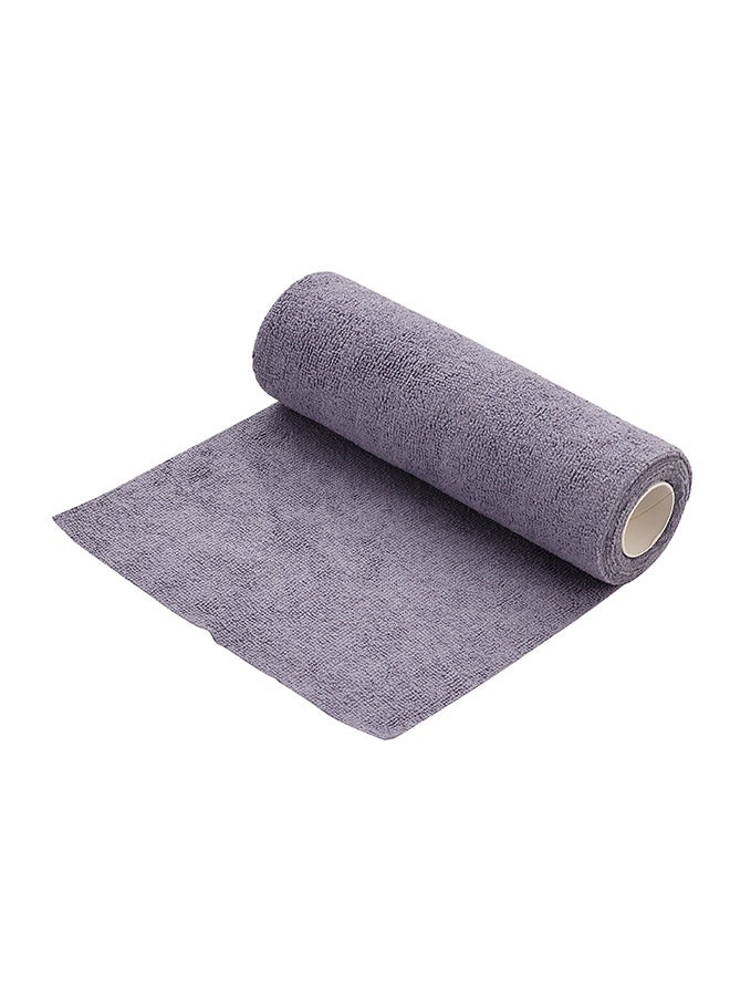 LAWAZIM Cleaning Wipers Roll - 20 Piece 25x25cm Gray - Washable & Reusable Tear-Away Microfiber Cleaning Towels with Lint-Free Design - Ideal for Kitchen, Dishes, Car, Glass, and Surface Cleaning - Image 3