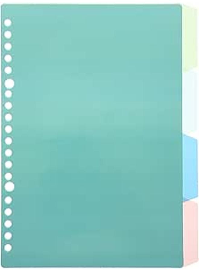 Vintage Style Binder Dividers with Tabs 10 Sets Detachable Index Pages for Notebooks Planners Journals - Image 1