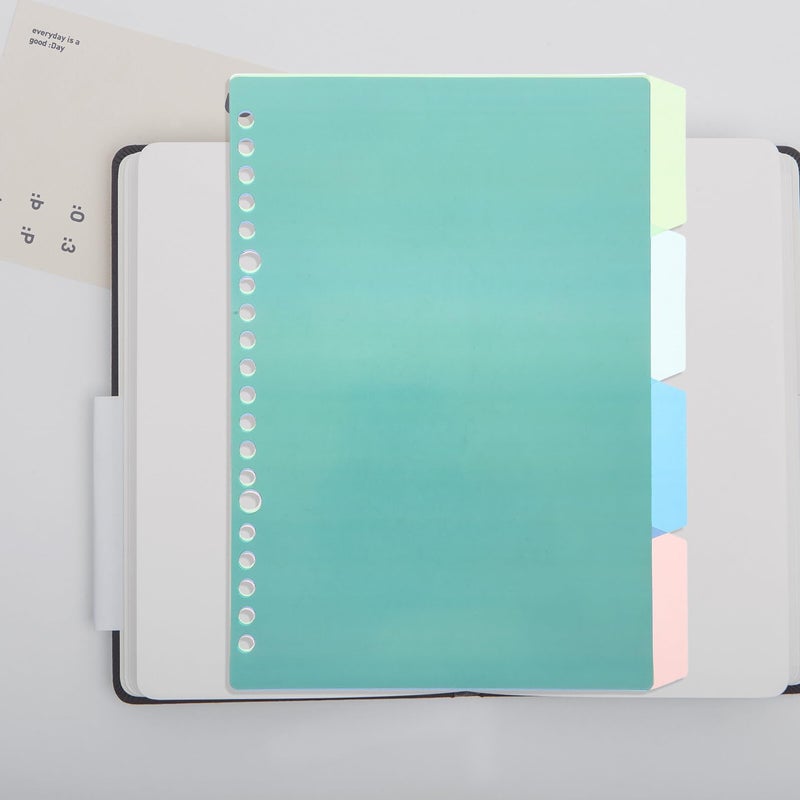 Vintage Style Binder Dividers with Tabs 10 Sets Detachable Index Pages for Notebooks Planners Journals - Image 3