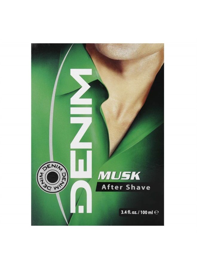 Faberge Denim Musk Aftershave 3.4 Oz 100Ml From Italy