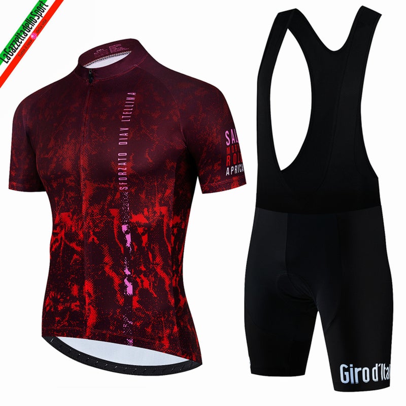 Cycling Jersey Set New Cycling Jersey Short-Sleeved Suit Men'S Mountain Bike Cycling Pants Factory - Image 2