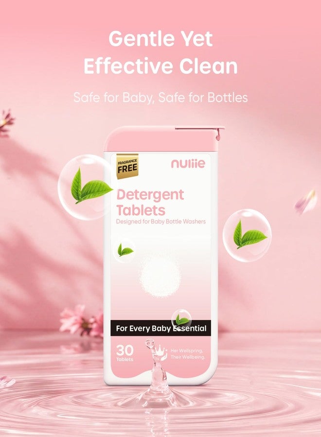 Nuliie 120PCS Detergent Tablets with Convenient Box, Bottle Washer Tablets for Momcozy, Baby Brezza, GROWNSY & Momfann, Removes Milk Residue & Odor, Gentle Formula Safe - Image 5