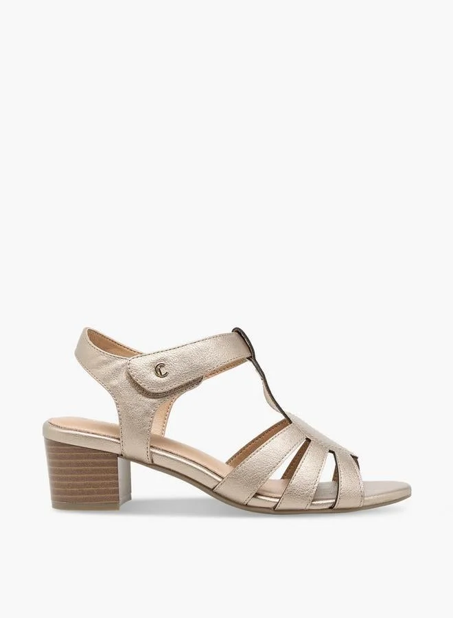 لو كونفورت Women Block Heel Strap Sandals