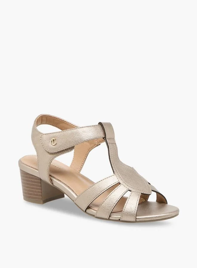 لو كونفورت Women Block Heel Strap Sandals