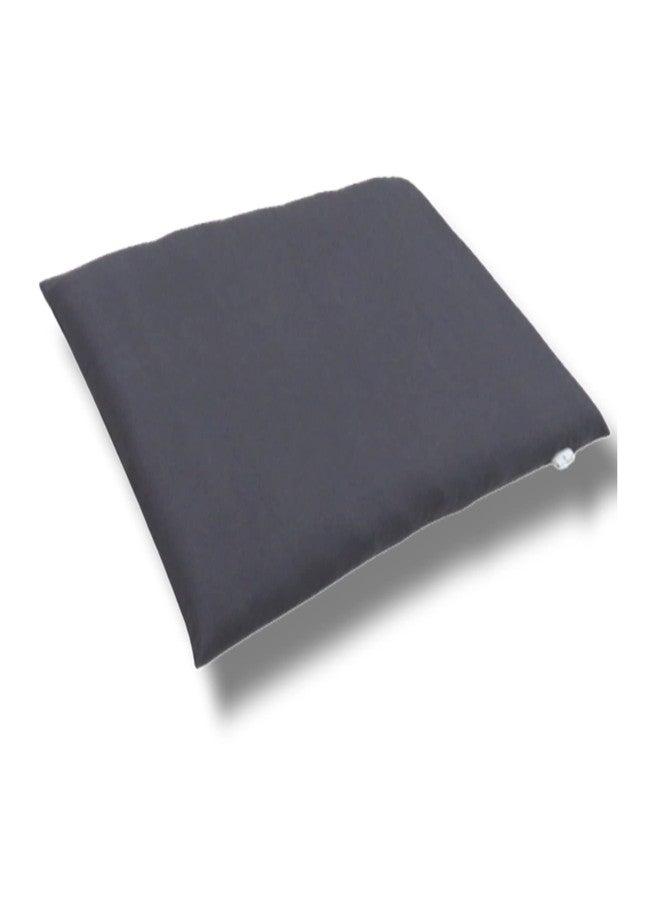 NutriBuck® | Meditation | Yoga | Cushion | (Zabuton Mat) | Filled with Buckwheat Hulls | Achieve Optimal Comfort, Mindfulness,& Posture for Serene and Tranquil Practices(GreyY) - Image 1
