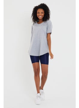Cool Tarz Cool Style Style Cool Women Gray Dirty Collar Loose T-SHIRT-XKTCPS001R10S  - Image 5