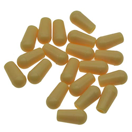 KAISH 20pcs Metric M3.5/M4 Guitar 3 Way Toggle Switch Tip Switch Knobs Guitar Switch Cap for Epi LP Les Paul Cream - Image 1