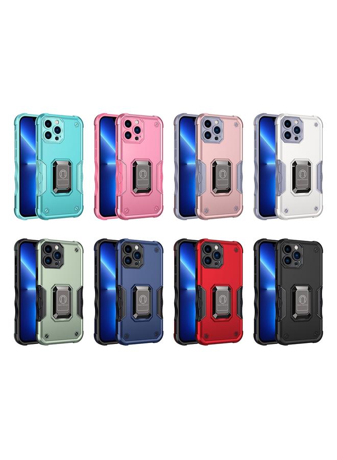 Zaboon Case For iPhone 13 Pro Max Ring Holder Non-slip Armor Phone Case - Image 2