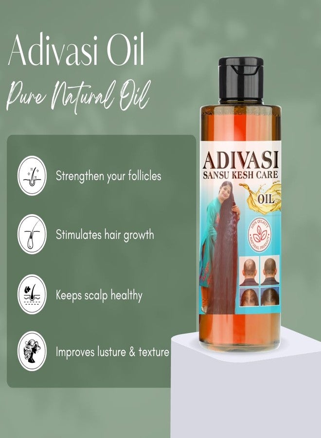 SANSU زيت الشعر الأصلي من سانسو أديفاسي، زيت شعر عشبي من أديفاسي لنمو الشعر، والتحكم في تساقط الشعر، للنساء والرجال، 100 مل (عبوة من قطعتين) - Image 5