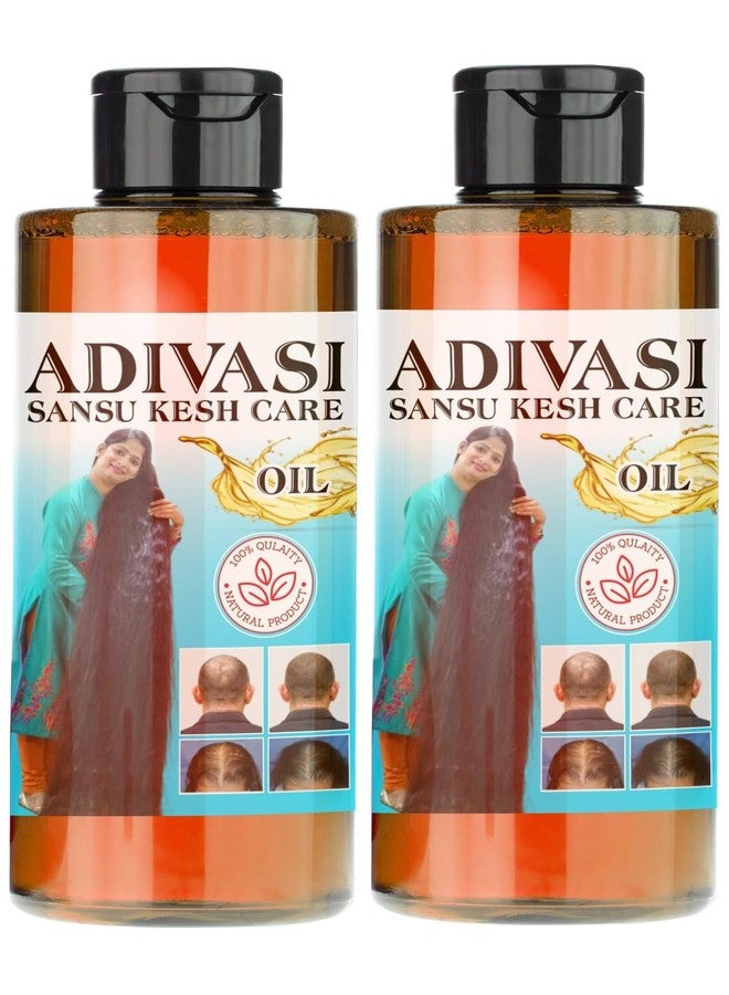 SANSU زيت الشعر الأصلي من سانسو أديفاسي، زيت شعر عشبي من أديفاسي لنمو الشعر، والتحكم في تساقط الشعر، للنساء والرجال، 100 مل (عبوة من قطعتين) - Image 2