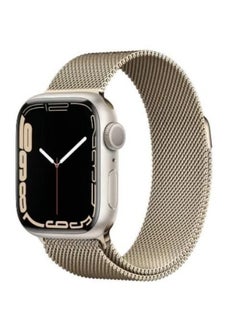 Generic Essential Edge Milanese Magnetic Loop Band For Apple Watch Starlight Chain Of 7 Matching Colors Size 41mm  - Image 2