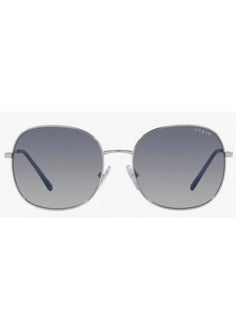Vogue Eyewear VOGUE SUNGLASS VO4272S 323/4L SIZE 57 SILVER Frame with GREY LENS UNISEX  - Image 2