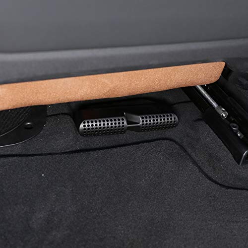 CHEYA 2pcs ABS Car Under Seat Air Outlet Vent Protect Cover Trim Accessories for BMW X5 G05 X6 G06 X7 G07 2019 2020 2021 2022 2023 2024 (2) - Image 3