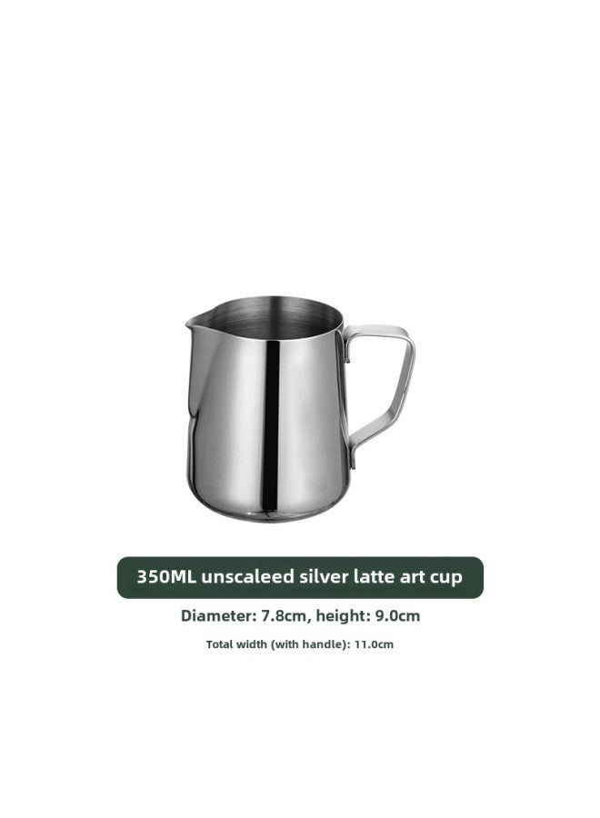 Stainless Steel Garland Cup Pointed Mouth Garland Cup Coffee Milk Cup Milk Tea Cup Inside And Outside Scale Measuring Cup Melting Wax Cup