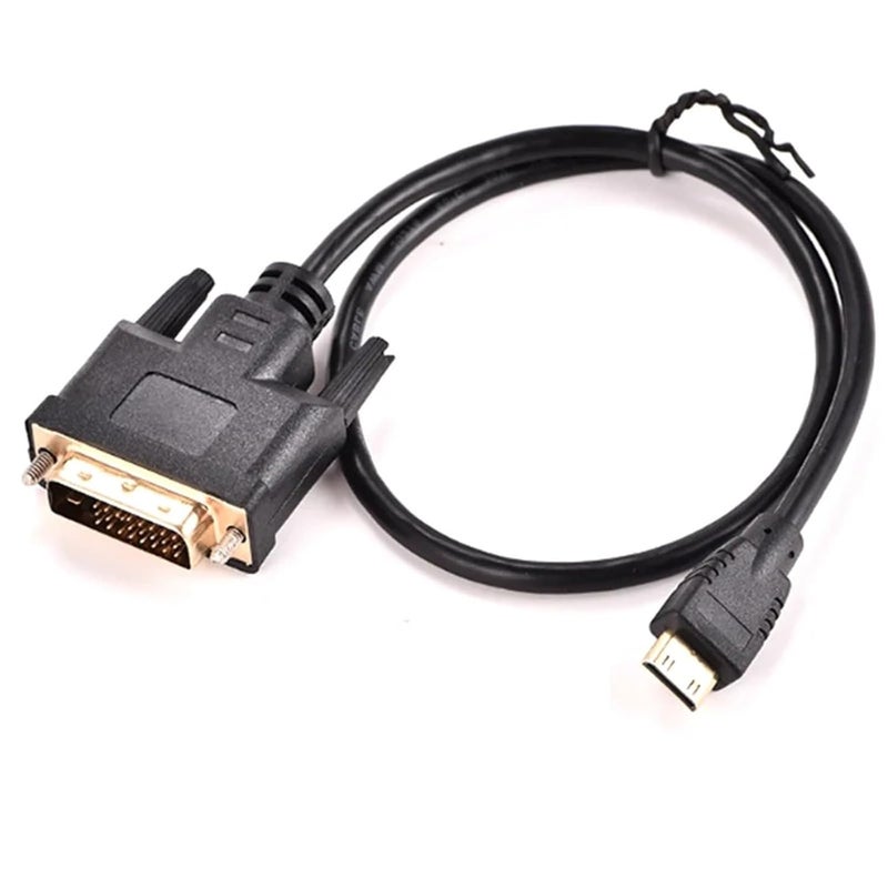 Mini HDMI Compatible to DVI 24+1 Public Connection Mini HDMI Compatible to DVI High-Definition Connection Cable 0.3m-1.8m(1m) - Image 5