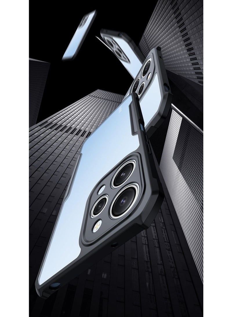 اليشمك Phone Case Cover for Xiaomi Redmi 12 5G, Ultra-Thin Lightweight Cover Soft TPU Bumper + Acrylic Clear Back Case Cover - Image 3