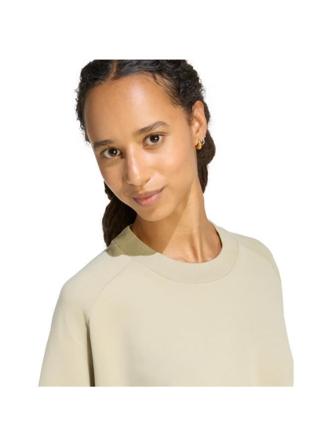 Adidas Soft Lux Loose Sweatshirt - Image 4