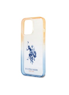 U.S. Polo Assn. iPhone 14 Pro PC/TPU Case With Dyed Bumper & Horse Logo, Drop & Bumper Protection, Easy Snap-On - Navy  - Image 4