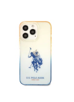 U.S. Polo Assn. iPhone 14 Pro PC/TPU Case With Dyed Bumper & Horse Logo, Drop & Bumper Protection, Easy Snap-On - Navy  - Image 3