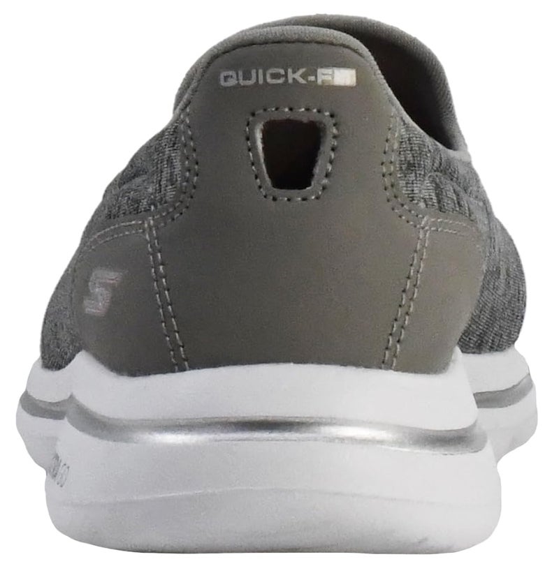 Skechers Women's Go Walk 5 Honor Sneaker, Grey, 7.5 - Image 3
