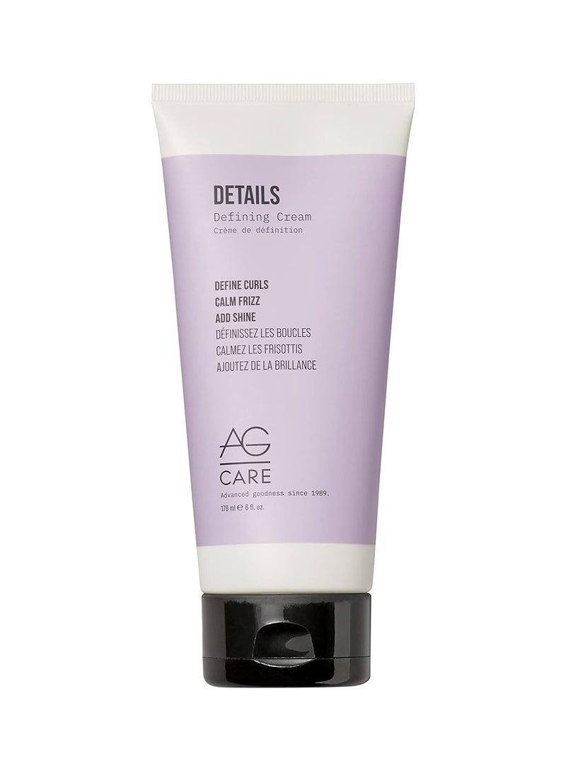 AG Care AG Care Curl Details Defining Cream, 6 Fl Oz