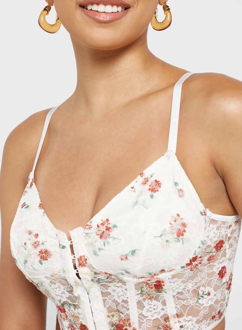 Ginger Corset Style Strappy Top