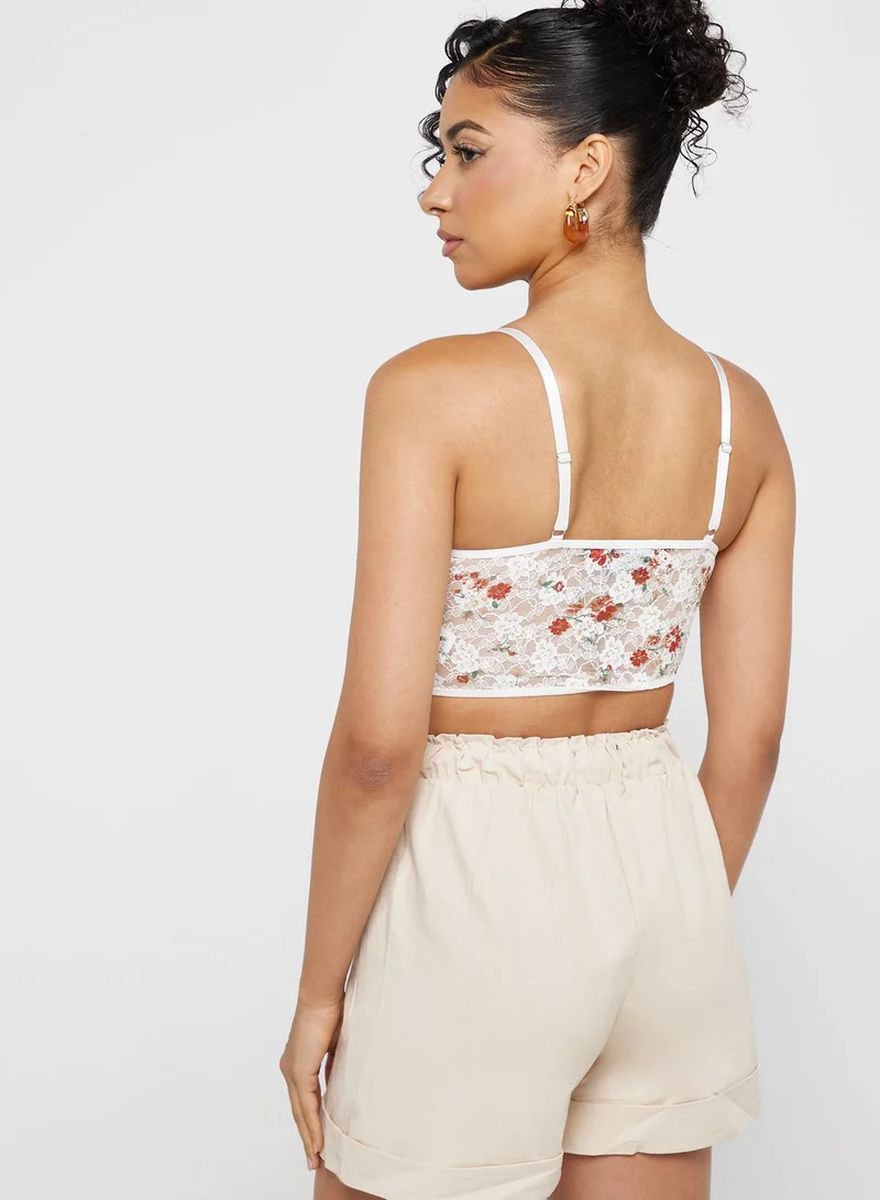 Ginger Corset Style Strappy Top