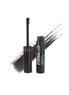 Full Brows Tinted Eyebrow Setting Gel Waterproof Brow Fix And Styling Makeup 0.11 Oz (Black Brown)