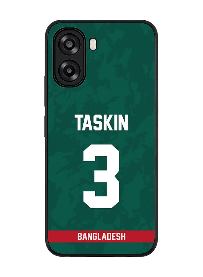 Stylizedd For Oppo A6t 5G / A6t 4G Case,Slim fit Camera Protection, Shockproof Thin Phone cover  - Bangladesh Taskin Ahmed, Jersey No 3 - Image 1