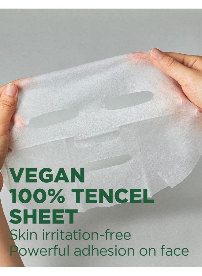 THESAEM Cica Soothing Mask 30ea - Daily Calming Facial Mask Sheet - Centella Asiatica, Hyaluronic Acid, and Panthenol - Moisturizing Essence with Vegan Sheet - Korean Skincare - Image 4