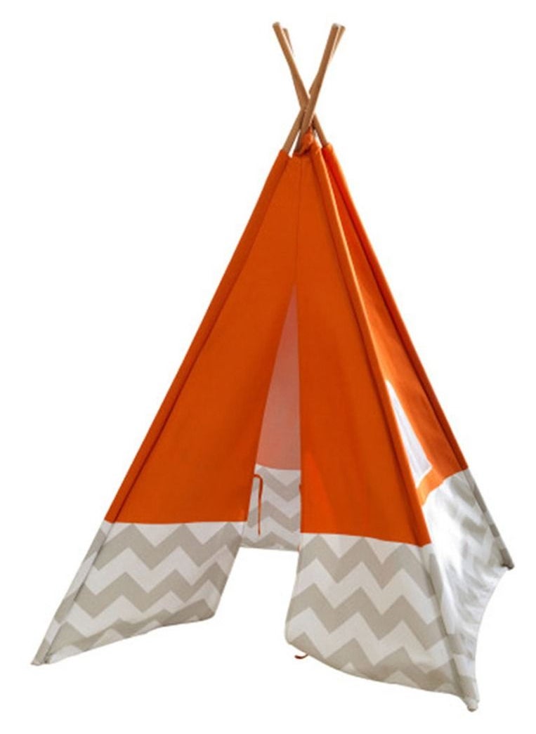 KidKraft KidKraft - Orange Teepee Tents  - Image 1