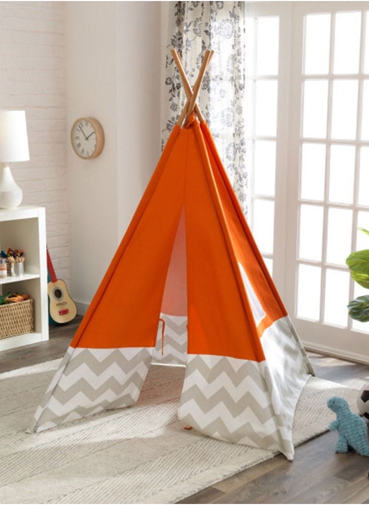 KidKraft KidKraft - Orange Teepee Tents  - Image 2