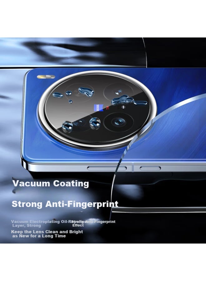 SmartDevil حامي عدسة الكاميرا المتوافق مع Vivo X200 Pro، حامي عدسة الهاتف X200Pro، فيلم حماية كامل مضاد للصدمات مع طلاء مضاد للانعكاس، مجموعة حامي عدسة ماسية - Image 3