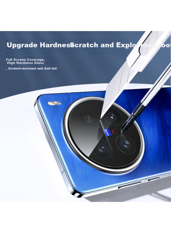 SmartDevil حامي عدسة الكاميرا المتوافق مع Vivo X200 Pro، حامي عدسة الهاتف X200Pro، فيلم حماية كامل مضاد للصدمات مع طلاء مضاد للانعكاس، مجموعة حامي عدسة ماسية - Image 2