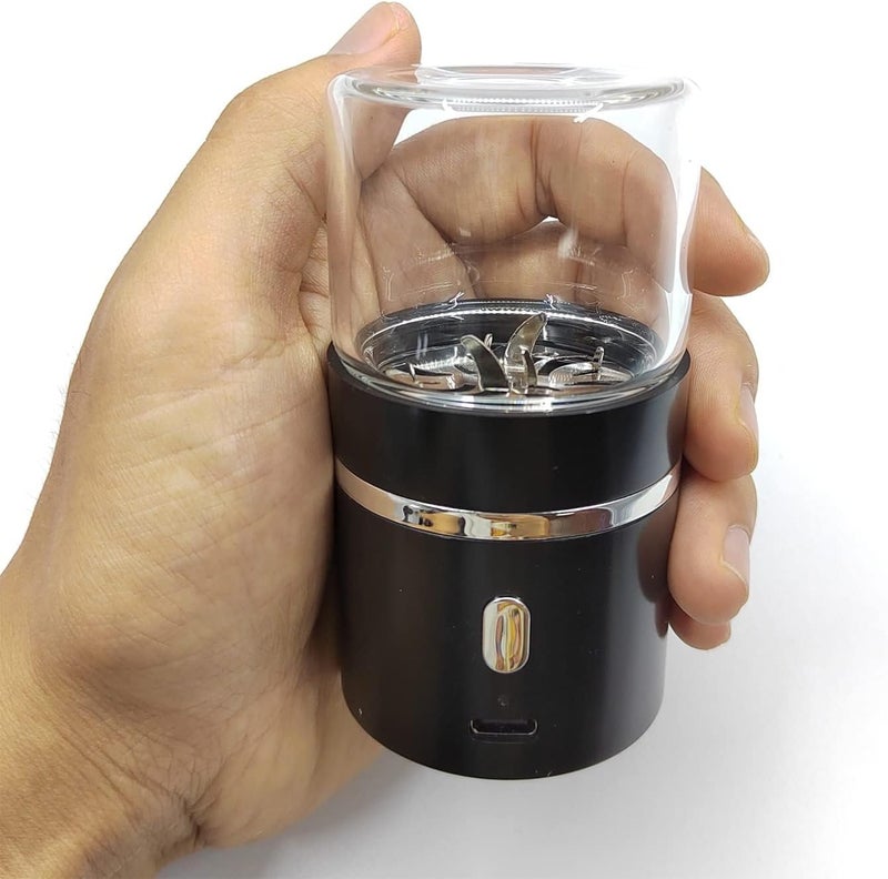 AiTURE Upgraded Mini Electric Grinder Spice Smart Herb 400 mAh with 50ml Jar,Easy to Carry(Grinder) - Image 5