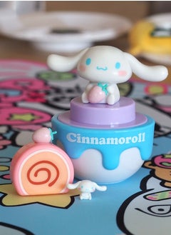 MODI Cinnamoroll Cute Collectible Figure – Kawaii Sanrio Character Desk Decor, Mini Toy for Kids & Fans, Adorable Anime-Inspired Gift, Pastel Aesthetic Room Decor, Strawberry Cake Surprise - 9cm  - Image 4