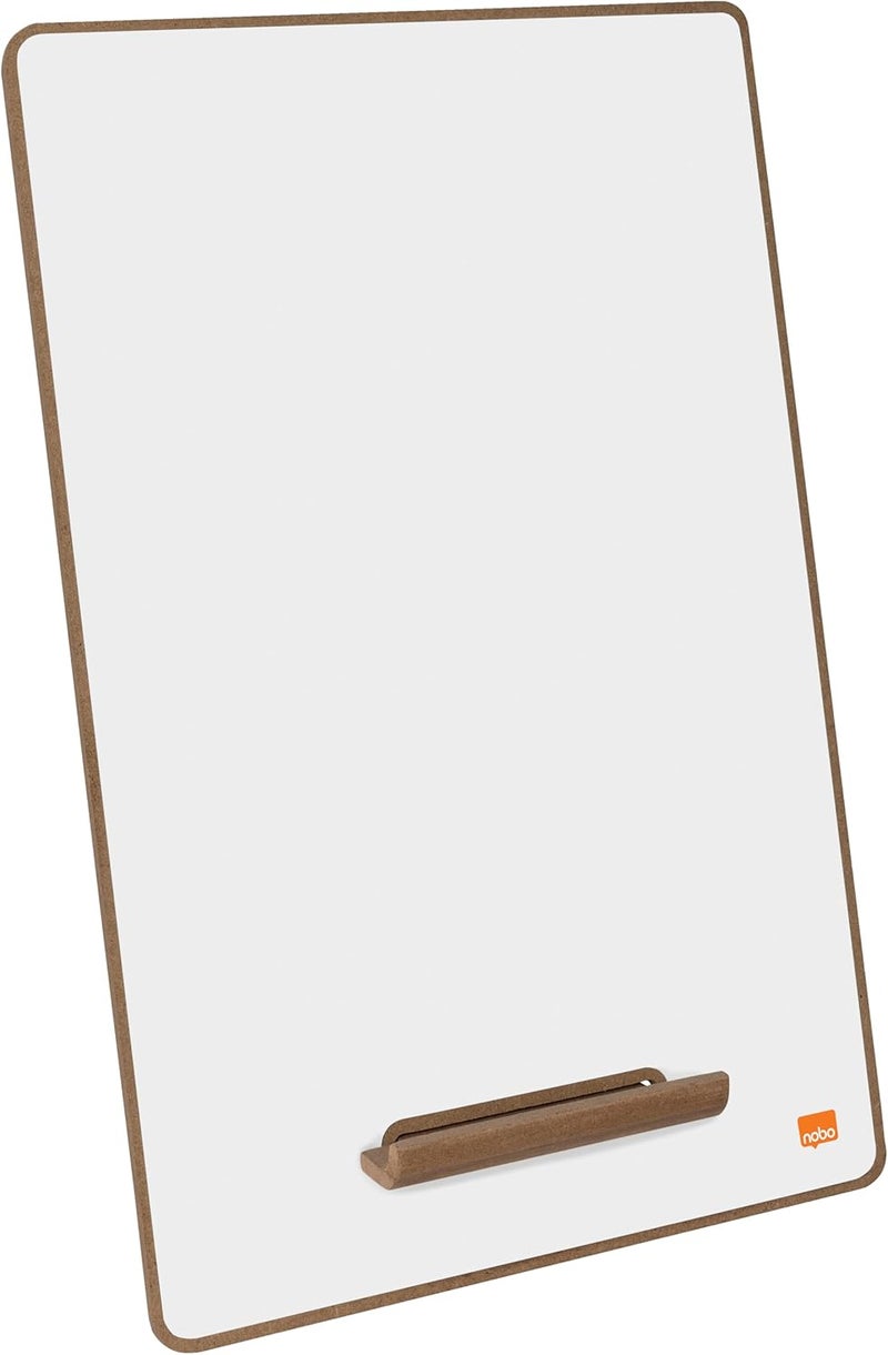 Nobo Mini Whiteboard A4 Set of 4 Double Sided Small Whiteboard Boards Ideal for School, Home and Office, Noteboard, Coaching & Training, 1915710 - Image 1