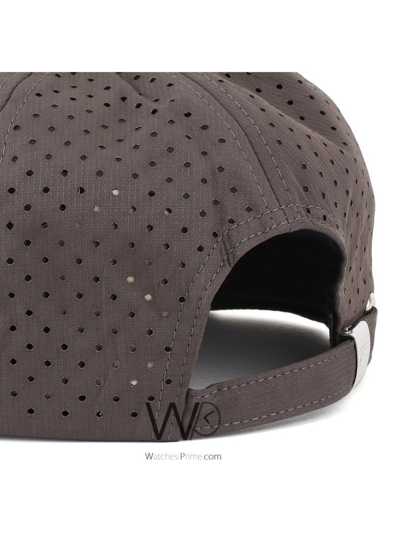 NIKE ORIGINAL Nike Snapback hip hop Cap Gray Color Cotton Hat For Men  - Image 3