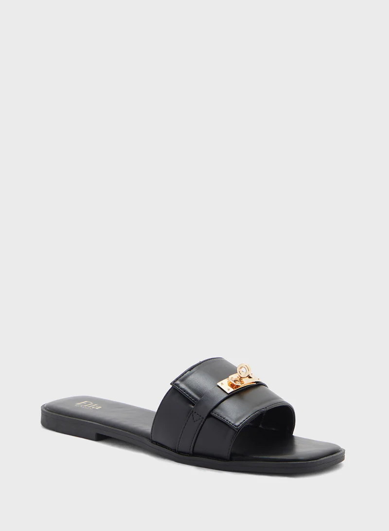 ELLA Metal Trim Sandal