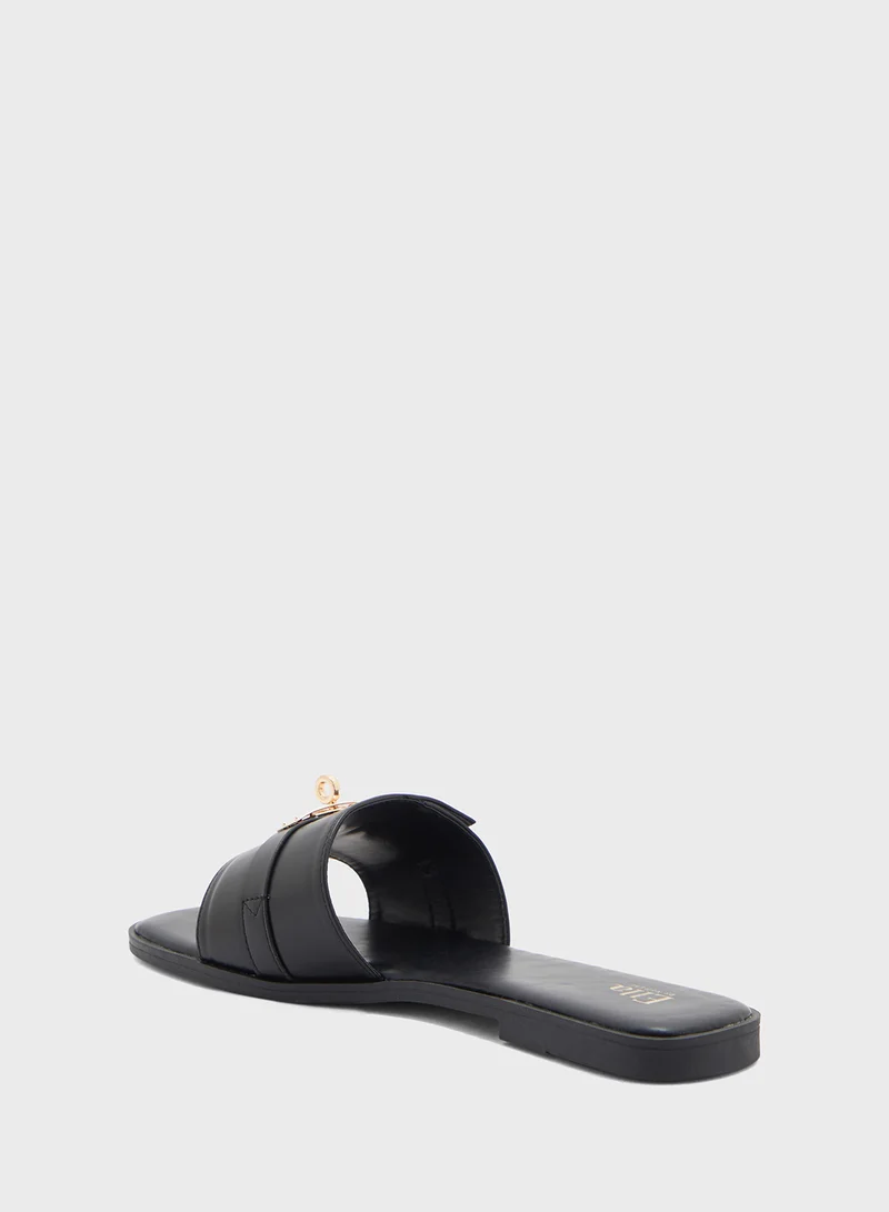 ELLA Metal Trim Sandal