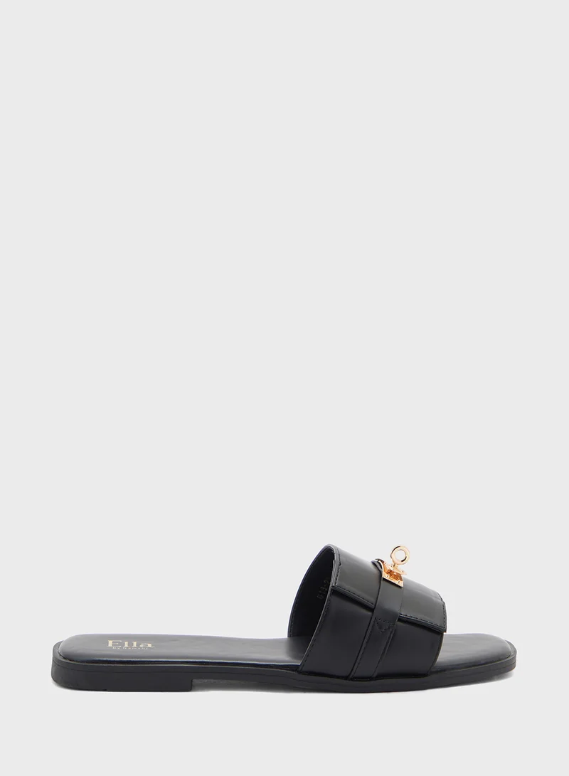 ELLA Metal Trim Sandal