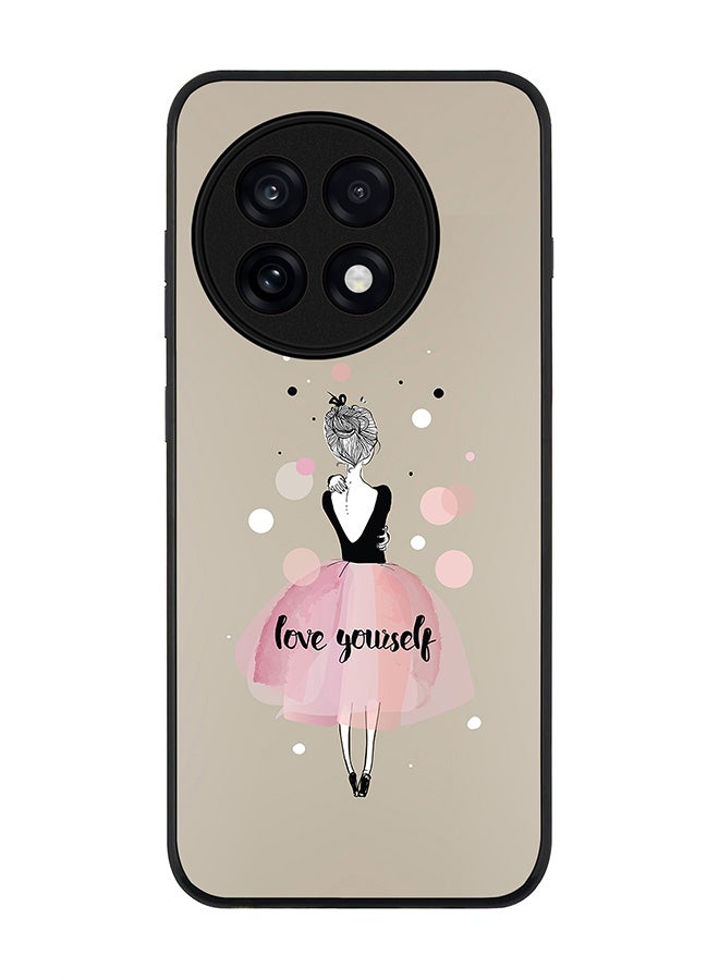 Stylizedd For OnePlus 13R / Ace 5 Pro Case,Slim fit Camera Protection, Shockproof Thin Phone cover  - Love Yourself