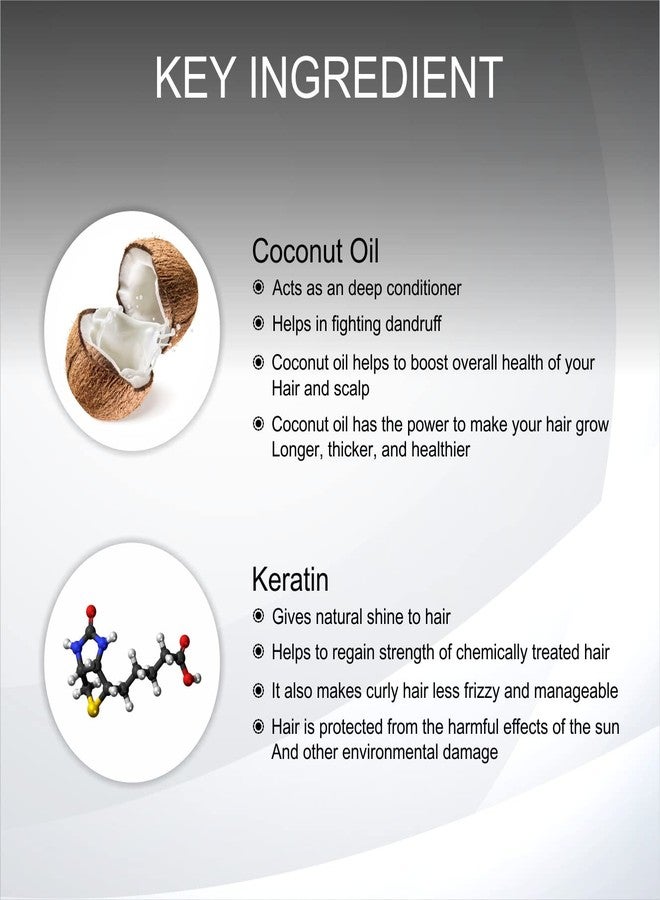 Zuke Hair Spa-450ml | Keratin Treatment Enriched with Cococnut Oil | For Dry Frizzy Hair, Hair Fall Control & Smoothening - Image 5
