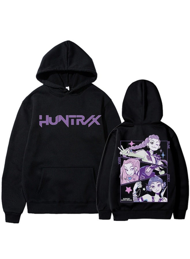 general KPop Demon Hunters printed fashion hoodie casual men's and women's sweater the best gift for family and friends - Image 1