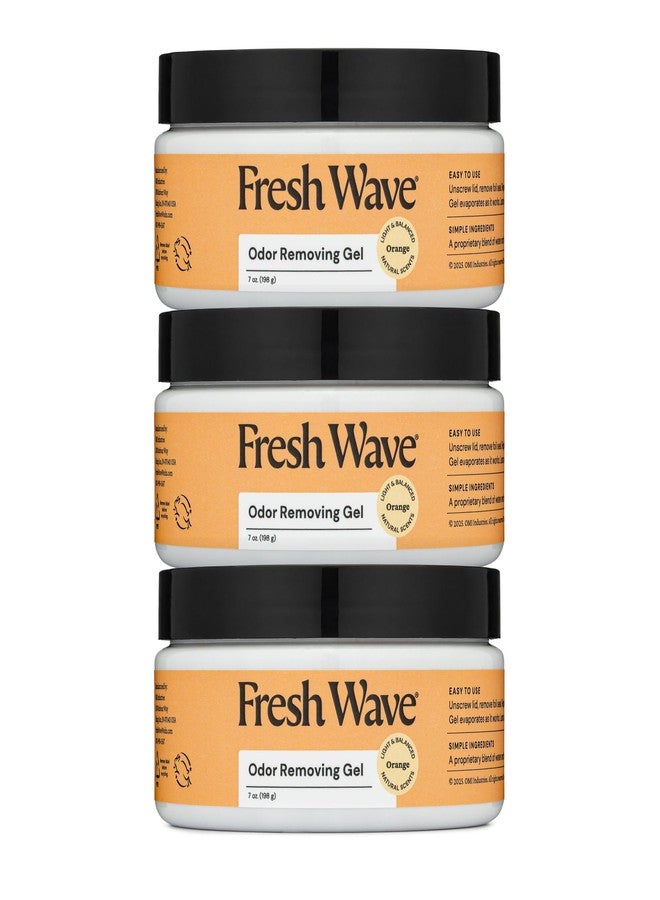 Fresh Wave Orange Odor Removing Gel, 7 oz., Pack of 3 - Image 1