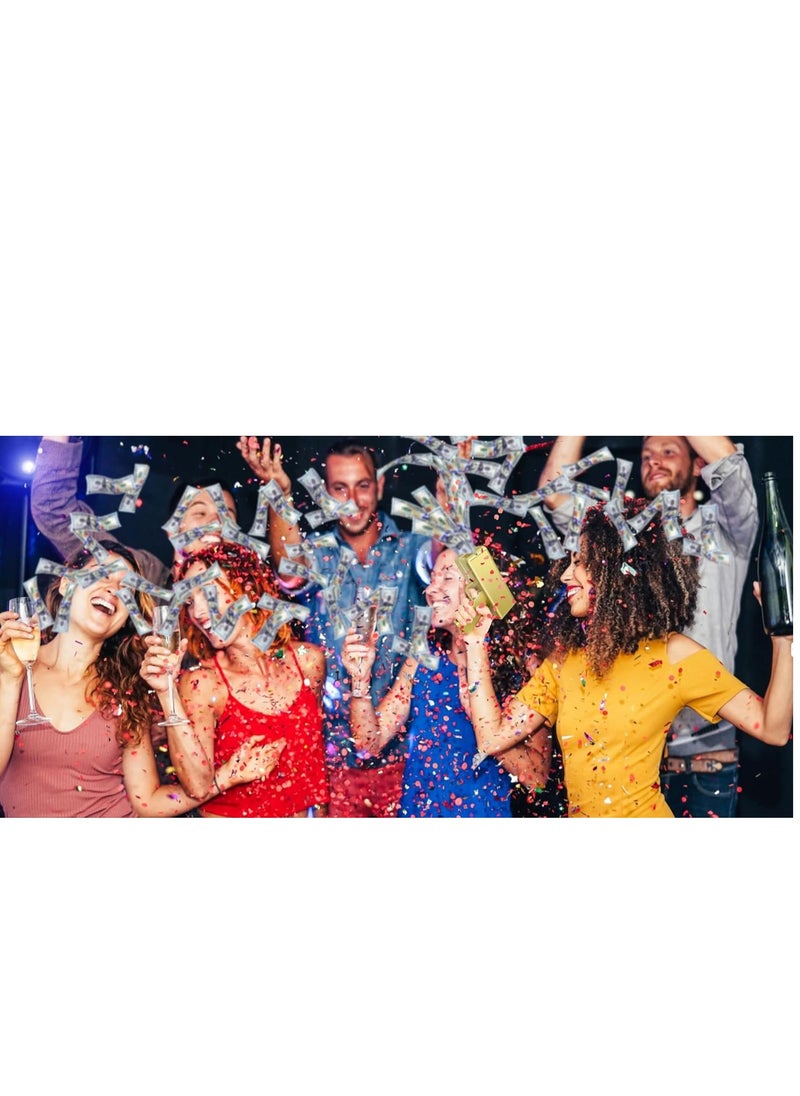 ELTRAZONE - Golden Money Shooter – Make It Rain Cash Gun for Parties, Games & Movies – Fun Money Spray Toy for Events, Celebrations & More - Image 1