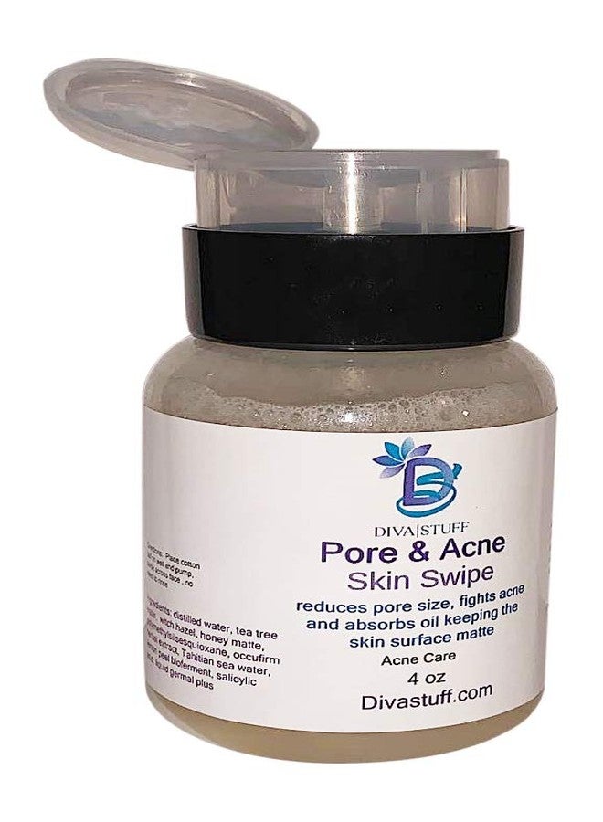 Diva Stuff Pore and Acne Skin Swipe, Tightens Pores, Absorbs Oil and Fights Acne, Diva Stuff, 4 oz - Image 2